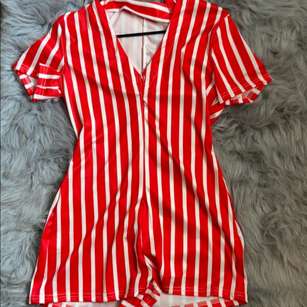 Striped Romper